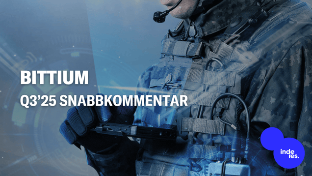 Bittium Q3’25 snabbkommentar: Defense & Security tog ett språng till en ny storleksklass