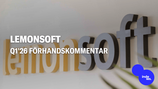 Lemonsoft Q1'26 förhandskommentar: Vi förväntar oss en försiktig start på året