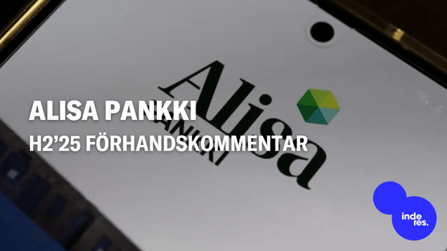Alisa Pankki H2’25 förhandskommentar: Fokus på tillväxtutsikterna för fakturafinansiering