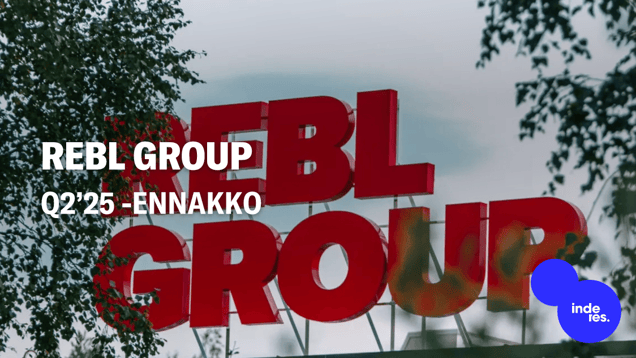 Rebl Group Q2’25 -ennakko: Orgaaninen kehitys ollut vaisua