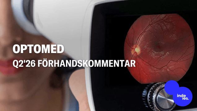 Optomed Q2'26 förhandskommentar: Vi förväntar oss en återgång till tillväxt och övervakar kassaflödet
