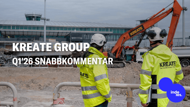 Kreate Group Q1'26 snabbkommentar: Tillväxtmotorn dundrar på oavsett säsongsvariationer