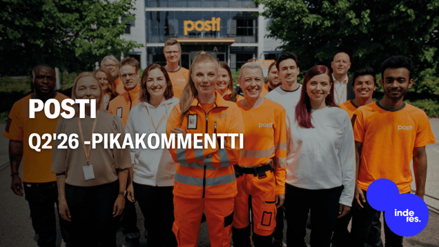 Posti Q2'26 -pikakommentti: Vahva tuloskäänne pakettipalveluiden vetämänä