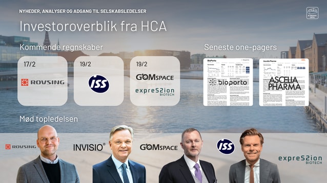 Dagens aktienyheder 13/02-2026: B&O
