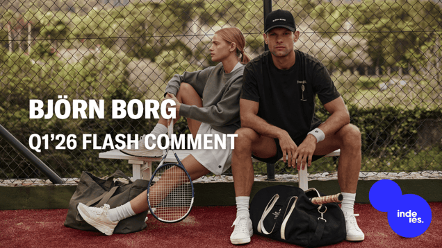 Björn Borg Q1’26 flash comment: Strong revenue growth drives profitability