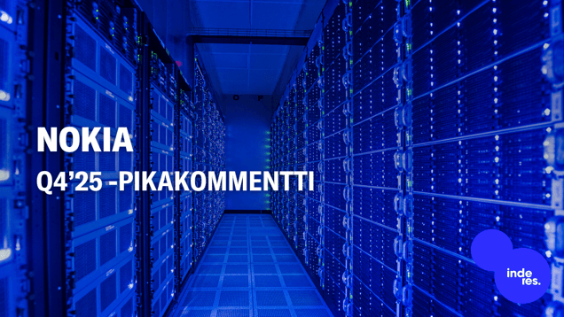 Nokia Q4’25 -pikakommentti: Kohonneisiin odotuksiin nähden pieni pettymys