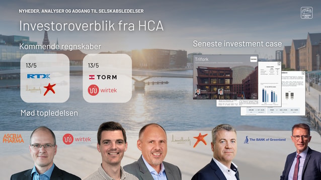 Dagens aktienyheder 13/05-2026: Lundbeck, Norden, North Media, GrønlandsBANKEN, Torm