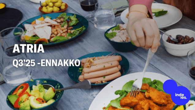 Atria Q3’25 -ennakko: Markkinan haasteet eivät lannista