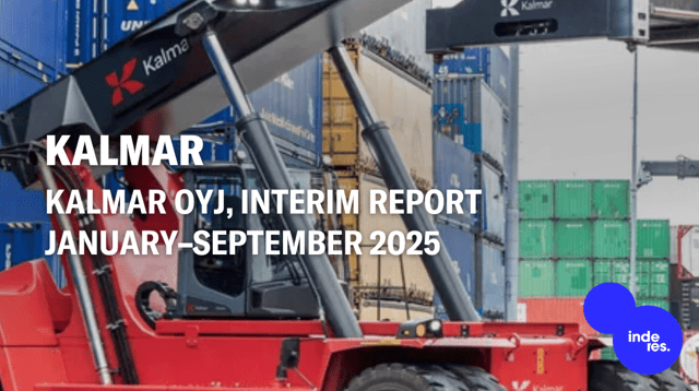 Kalmar Oyj, Interim report January–September 2025