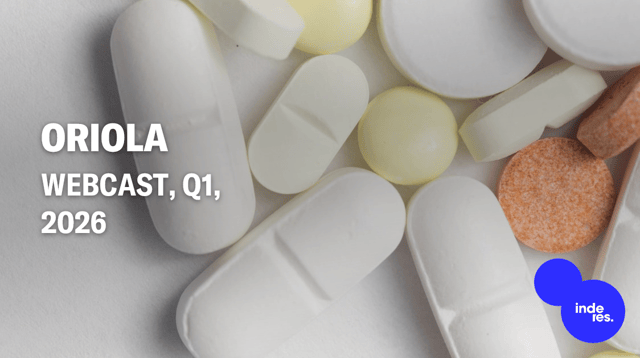 Oriola, Webcast, Q1'26