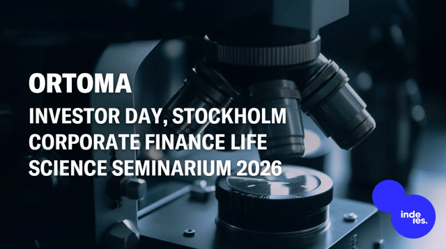Ortoma, Investor Day, Stockholm Corporate Finance Life Science Seminarium 2026 