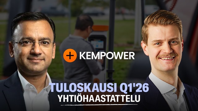 Kempower Q1'26: Kasvu yllätti (eng.)