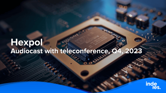 Hexpol, Audiocast with teleconference, Q4, 2023