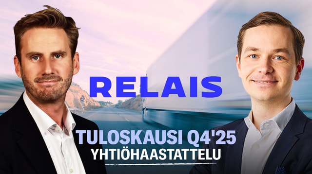 Relais Q4'25: Ylärivin kehitys linjassa markkinan kanssa (eng.)