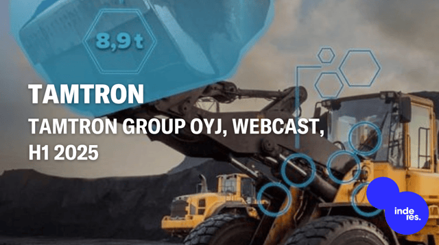 Tamtron Group Oyj, Webcast, H1 2025