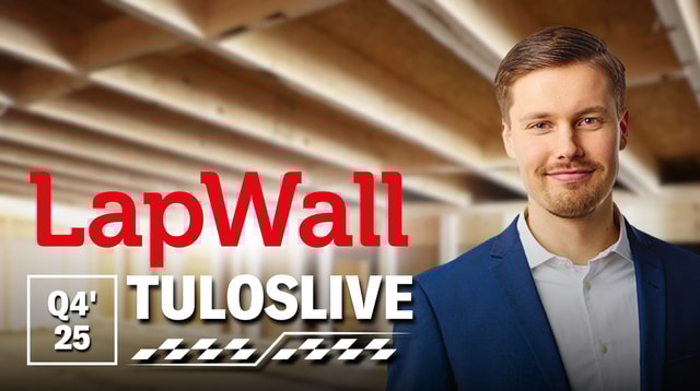LapWall Q4'25 -tuloslive ti 10.2. klo 8:55