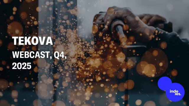 Tekova, Webcast, Q4'25