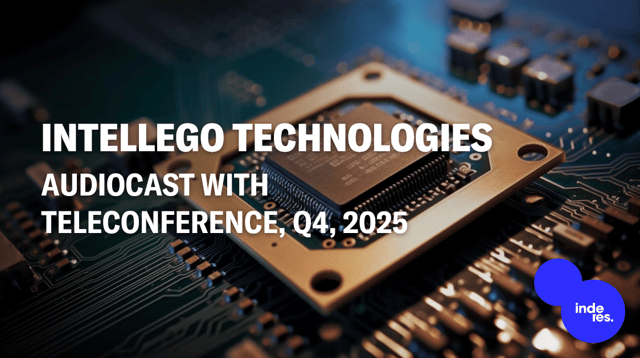 Intellego Technologies, Audiocast, Q4'25