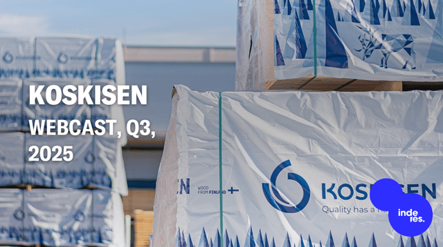 Koskisen, Webcast, Q3'25