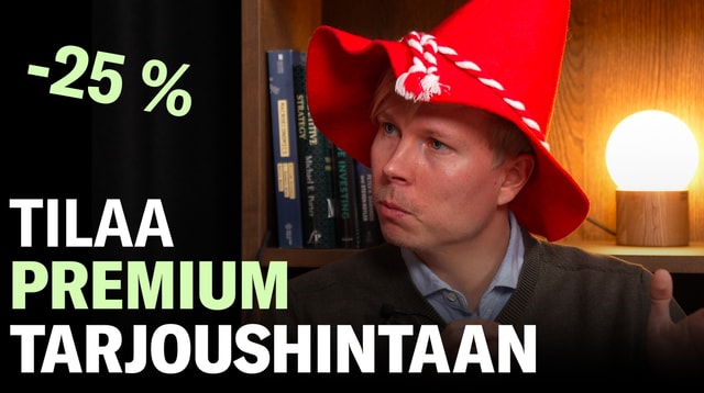 Tilaa Inderes Premium tarjoushintaan