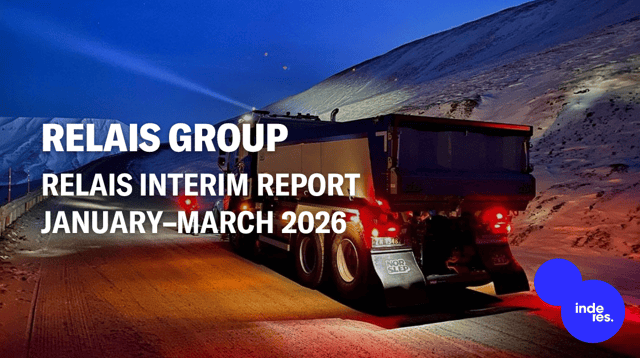 Relais Interim Report January–March 2026