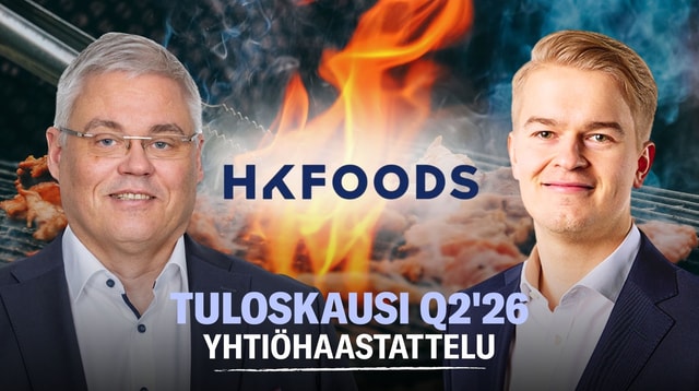 HKFoods Q2'26: Siipikarjan myynti veti hyvin