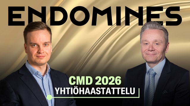 Endomines CMD: Tuotannon kasvusta uusi ennätysvuosi