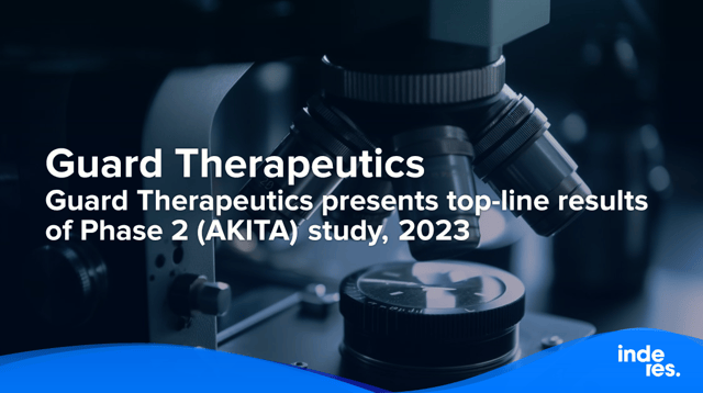 Guard Therapeutics presents top-line results of Phase 2 (AKITA) study, 2023