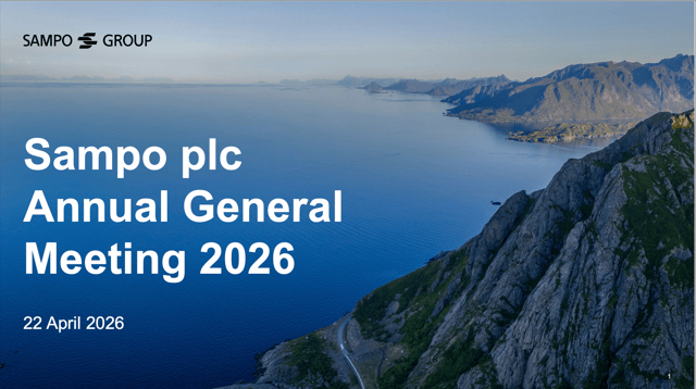 Sampo plc Annual General Meeting 2026
