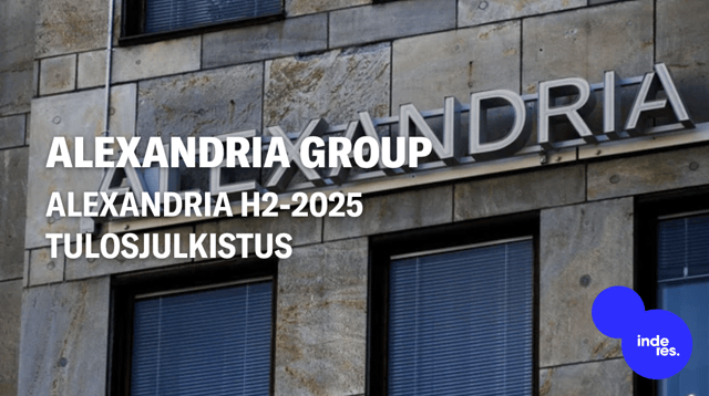 Alexandria H2-2025 tulosjulkistus