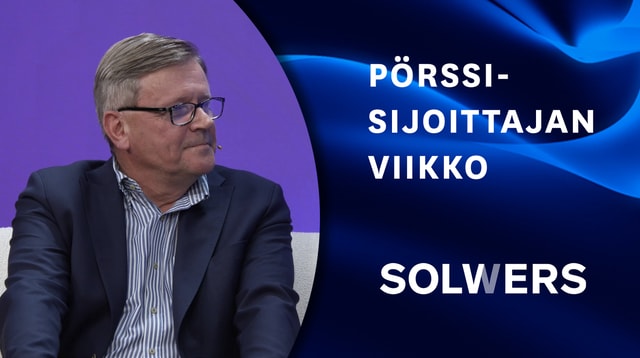Solwers sijoituskohteena | Pörssisijoittajan viikko 9.9.2025