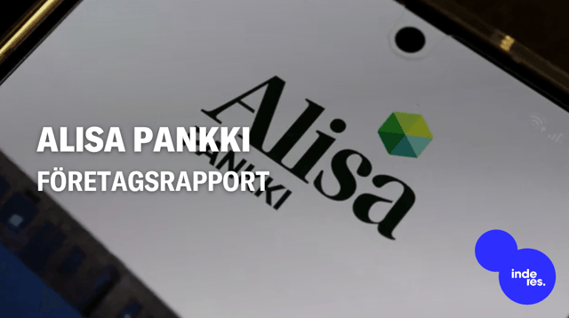 Alisa Pankki: Potential för vinsttillväxt finns, men priset skaver