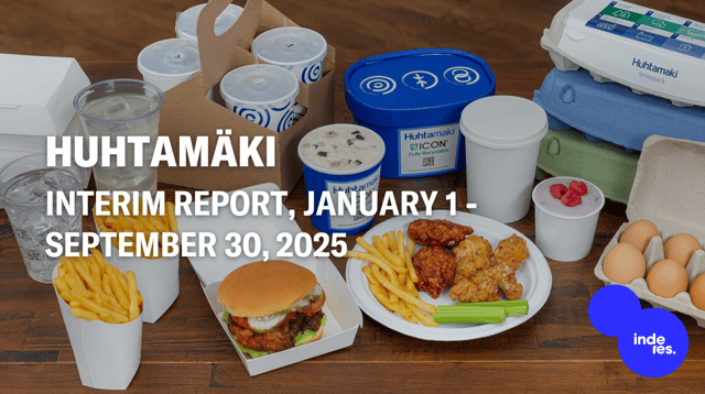 Huhtamäki, Interim Report, January 1 - September 30, 2025