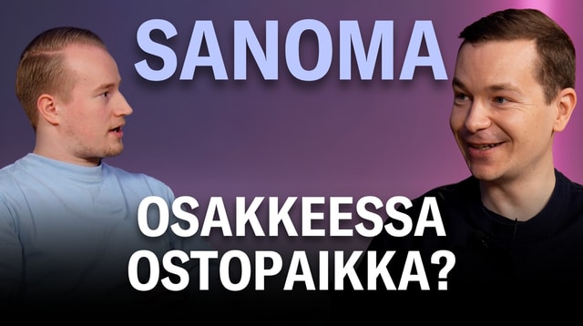 Markkina ei hinnoittele Sanoman kiihtyvää tuloskasvua
