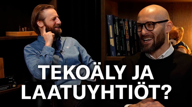 Miten tekoäly vaikuttaa laatuyhtiöihin? | Sifter Rahasto -haastattelu