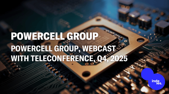 Powercell Group, Webcast, Q4'25