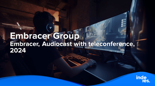 Embracer, Audiocast with teleconference, 2024