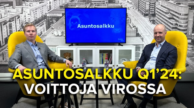 Asuntosalkku Q1’24: Voittoja Virossa 