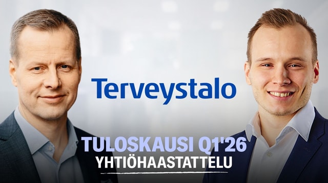 Terveystalo Q1’26: “Nahkea markkina”