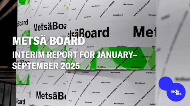 Metsä Board, Interim Report for January–September 2025