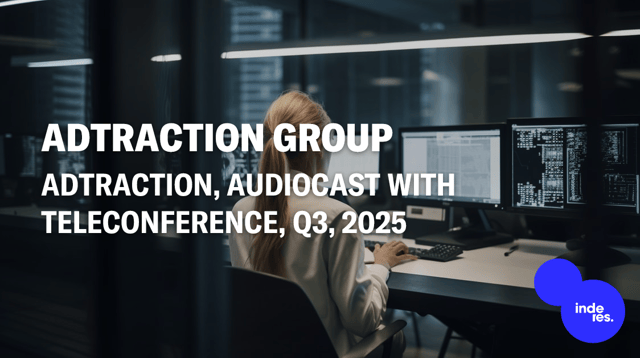 Adtraction, Audiocast, Q3'25