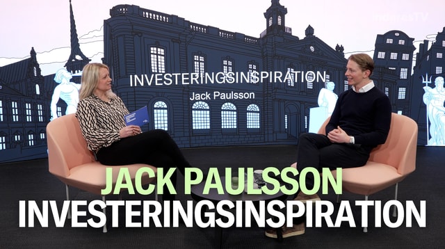Jack Paulsson: Hellre börsen än Paradise Hotel