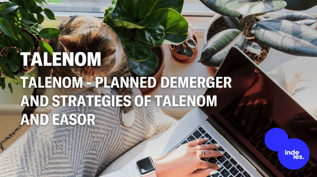 Talenom - Planned demerger and strategies of Talenom and Easor
