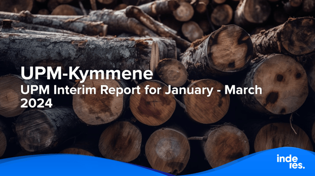 UPM Interim Report for January - March 2024