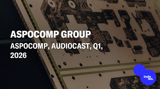 Aspocomp, Audiocast, Q1'26