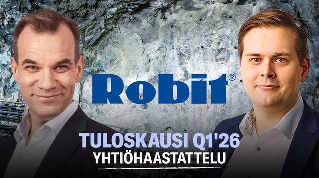 Robit Q1'26: Projektiliiketoiminta vahvassa vireessä 
