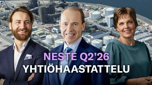 Neste Q2’26: Ennätystulos Lähi-idän varjossa