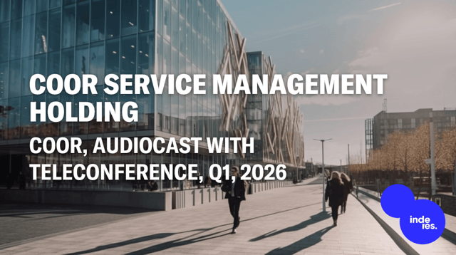 Coor, Audiocast, Q1'26