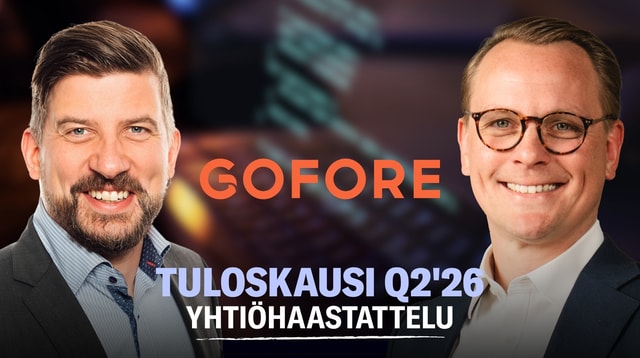 Gofore Q2'26: ”Pitää pystyä erottautumaan”