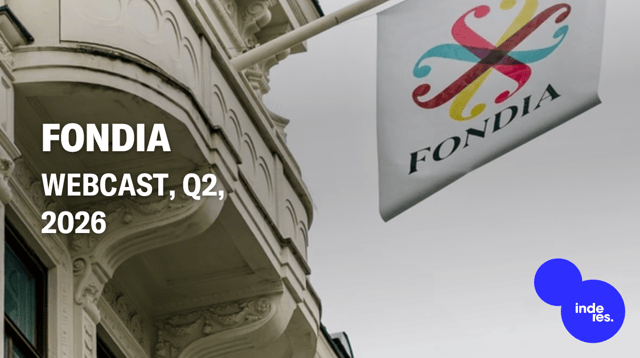 Fondia, Webcast, Q2'26